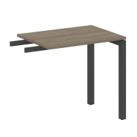 Metal System Quattro 5x5 50БП.ПР-2 (Вяз благородный/Антрацит) Приставной элемент на П-образном м/к