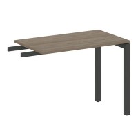 Metal System Quattro 5x5 50БП.ПР-3 (Вяз благородный/Антрацит) Приставной элемент на П-образном м/к