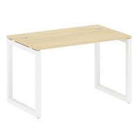 Metal System Quattro 5x5 50БО.СП-2 (Акация лорка/Белый) Стол письменный на О-образном м/к