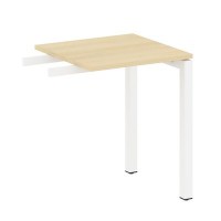 Metal System Quattro 5x5 50БП.ПР-1 (Акация лорка/Белый) Приставной элемент на П-образном м/к