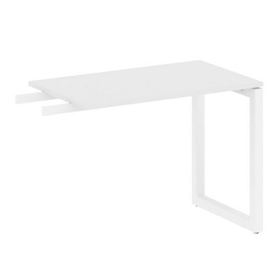 Metal System Quattro 5x5 50БО.ПР-3 (Белый/Белый) Приставной элемент на О-образном м/к