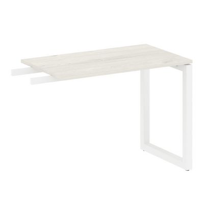 Metal System Quattro 5x5 50БО.ПР-3 (Дуб наварра/Белый) Приставной элемент на О-образном м/к