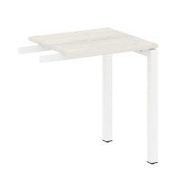 Metal System Quattro 5x5 50БП.ПР-1 (Дуб наварра/Белый) Приставной элемент на П-образном м/к