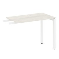 Metal System Quattro 5x5 50БП.ПР-3 (Дуб наварра/Белый) Приставной элемент на П-образном м/к