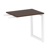 Metal System Quattro 5x5 50БО.ПР-2 (Венге цаво/Белый) Приставной элемент на О-образном м/к