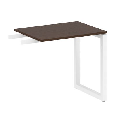 Metal System Quattro 5x5 50БО.ПР-2 (Венге цаво/Белый) Приставной элемент на О-образном м/к