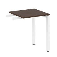 Metal System Quattro 5x5 50БП.ПР-1 (Венге цаво/Белый) Приставной элемент на П-образном м/к