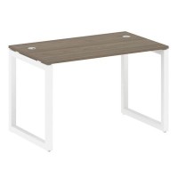 Metal System Quattro 5x5 50БО.СП-2 (Вяз благородный/Белый) Стол письменный на О-образном м/к