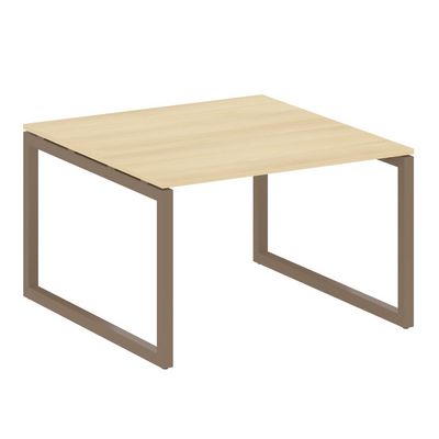 Metal System Quattro 5x5 50БО.ПРГ-1.2 (Акация лорка/Мокко) Переговорный стол на О-образном м/к