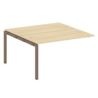 Metal System Quattro 5x5 50БП.ПРС-СП-2.3 (Акация лорка/Мокко) Проходной наборный элемент рабочей станции на П-образном м/к