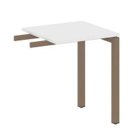 Metal System Quattro 5x5 50БП.ПР-1 (Белый/Мокко) Приставной элемент на П-образном м/к