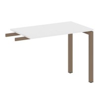 Metal System Quattro 5x5 50БП.ПР-3 (Белый/Мокко) Приставной элемент на П-образном м/к