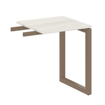 Metal System Quattro 5x5 50БО.ПР-1 (Дуб наварра/Мокко) Приставной элемент на О-образном м/к