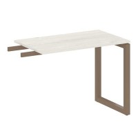 Metal System Quattro 5x5 50БО.ПР-3 (Дуб наварра/Мокко) Приставной элемент на О-образном м/к