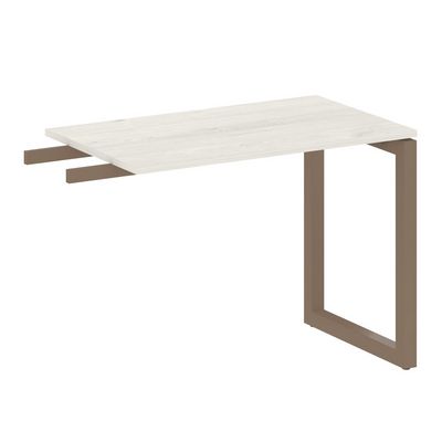 Metal System Quattro 5x5 50БО.ПР-3 (Дуб наварра/Мокко) Приставной элемент на О-образном м/к