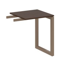 Metal System Quattro 5x5 50БО.ПР-1 (Венге цаво/Мокко) Приставной элемент на О-образном м/к