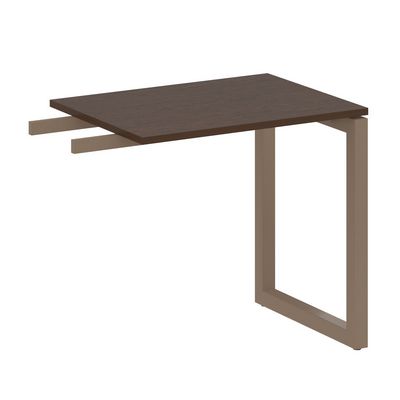 Metal System Quattro 5x5 50БО.ПР-2 (Венге цаво/Мокко) Приставной элемент на О-образном м/к