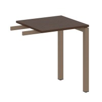 Metal System Quattro 5x5 50БП.ПР-1 (Венге цаво/Мокко) Приставной элемент на П-образном м/к