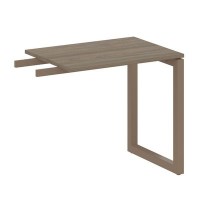 Metal System Quattro 5x5 50БО.ПР-2 (Вяз благородный/Мокко) Приставной элемент на О-образном м/к