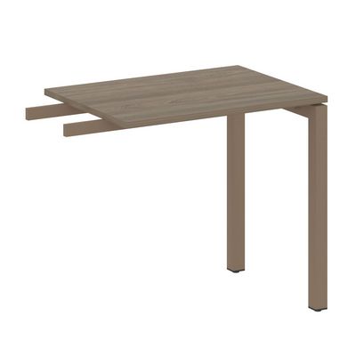 Metal System Quattro 5x5 50БП.ПР-2 (Вяз благородный/Мокко) Приставной элемент на П-образном м/к