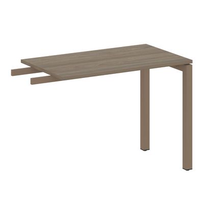 Metal System Quattro 5x5 50БП.ПР-3 (Вяз благородный/Мокко) Приставной элемент на П-образном м/к