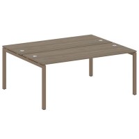 Metal System Quattro 5x5 50БП.РАС-СП-2.5 (Вяз благородный/Мокко) Рабочая станция на П-образном м/к