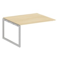 Metal System Quattro 5x5 50БО.ППРГ-3 (Акация лорка/Серый) Проходной наборный элемент переговорного стола на О-образном м/к