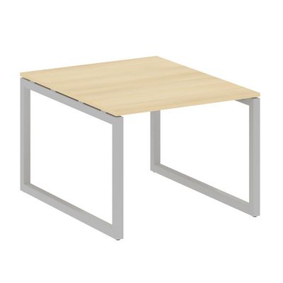 Metal System Quattro 5x5 50БО.ПРГ-1.1 (Акация лорка/Серый) Переговорный стол на О-образном м/к