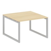 Metal System Quattro 5x5 50БО.ПРГ-1.2 (Акация лорка/Серый) Переговорный стол на О-образном м/к