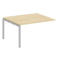 Metal System Quattro 5x5 50БП.ППРГ-3 (Акация лорка/Серый) Проходной наборный элемент переговорного стола на П-образном м/к