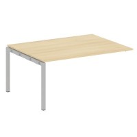 Metal System Quattro 5x5 50БП.ППРГ-4 (Акация лорка/Серый) Проходной наборный элемент переговорного стола на П-образном м/к