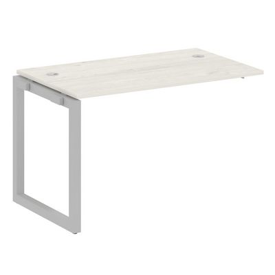 Metal System Quattro 5x5 50БО.ПРС-СП-1.2 (Дуб наварра/Серый) Проходной наборный элемент рабочей станции на О-образном м/к