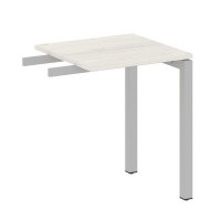 Metal System Quattro 5x5 50БП.ПР-1 (Дуб наварра/Серый) Приставной элемент на П-образном м/к