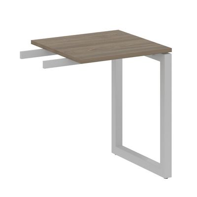 Metal System Quattro 5x5 50БО.ПР-1 (Вяз благородный/Серый) Приставной элемент на О-образном м/к