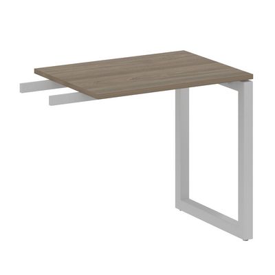 Metal System Quattro 5x5 50БО.ПР-2 (Вяз благородный/Серый) Приставной элемент на О-образном м/к