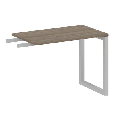 Metal System Quattro 5x5 50БО.ПР-3 (Вяз благородный/Серый) Приставной элемент на О-образном м/к