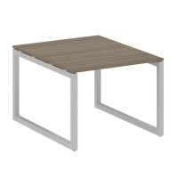 Metal System Quattro 5x5 50БО.ПРГ-1.1 (Вяз благородный/Серый) Переговорный стол на О-образном м/к