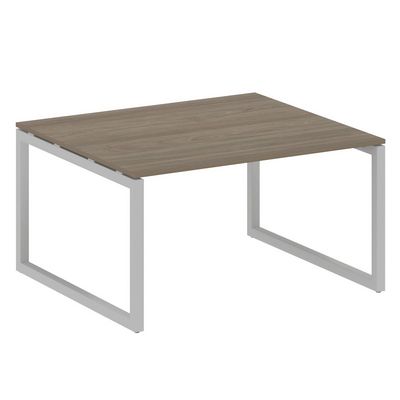 Metal System Quattro 5x5 50БО.ПРГ-1.3 (Вяз благородный/Серый) Переговорный стол на О-образном м/к