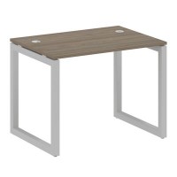 Metal System Quattro 5x5 50БО.СП-1 (Вяз благородный/Серый) Стол письменный на О-образном м/к