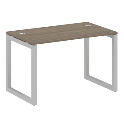Metal System Quattro 5x5 50БО.СП-2 (Вяз благородный/Серый) Стол письменный на О-образном м/к