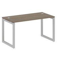 Metal System Quattro 5x5 50БО.СП-3 (Вяз благородный/Серый) Стол письменный на О-образном м/к