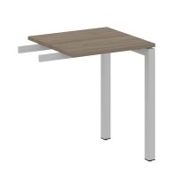 Metal System Quattro 5x5 50БП.ПР-1 (Вяз благородный/Серый) Приставной элемент на П-образном м/к