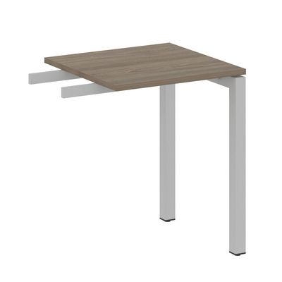 Metal System Quattro 5x5 50БП.ПР-1 (Вяз благородный/Серый) Приставной элемент на П-образном м/к