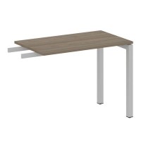 Metal System Quattro 5x5 50БП.ПР-3 (Вяз благородный/Серый) Приставной элемент на П-образном м/к