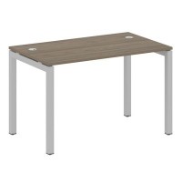 Metal System Quattro 5x5 50БП.СП-2 (Вяз благородный/Серый) Стол письменный на П-образном м/к