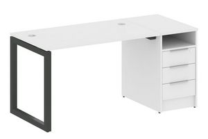 Мебель Metal System Quattro 5x5 белый/черный металл