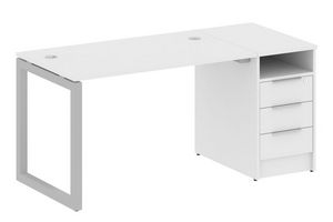 Мебель Metal System Quattro 5x5 белый/серый металл