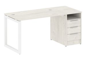 Мебель Metal System Quattro 5x5 дуб наварра/белый металл