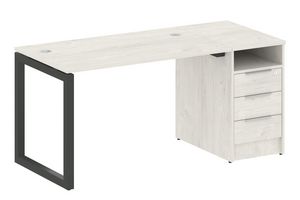 Мебель Metal System Quattro 5x5 дуб наварра/черный металл