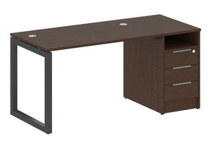 Мебель Metal System Quattro 5x5 венге цаво/антрацит металл